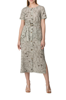 Платье женское Helmidge 10036 бежевое 48