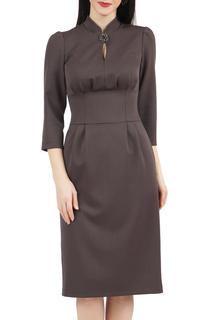 Платье женское Grey Cat GPL00025Z(FILLIDA) коричневое 48