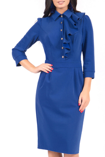 Платье женское Grey Cat GPL00203V(PAVLA) синее 42