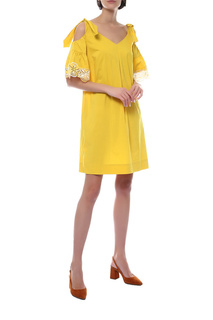 Платье женское Laurel 11043 желтое 40