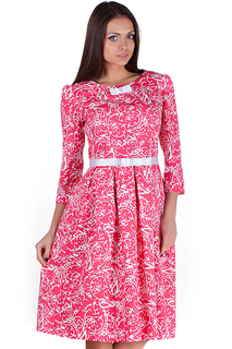 Платье женское Olivegrey PL000019V(RALLY) розовое 52