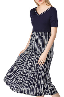 Платье женское Helmidge 10047 синее 58