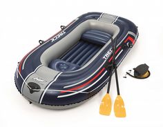 Лодка Treck X2 двухместная, до 225 кг, 255 х 127 х 36 см, Bestway