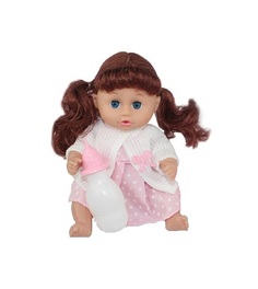Кукла ZHORYA звук, русский чип, горшок и бутылочка, в пакете, 19*10*28 см 1996259