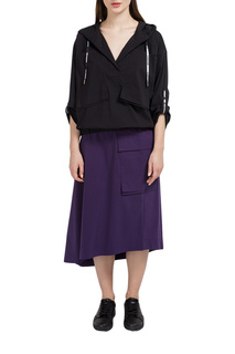 Юбка женская Helmidge 10114 фиолетовая 44