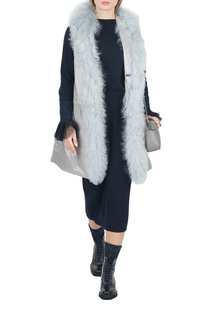 Юбка женская FABIANA FILIPPI 103915 синяя 44