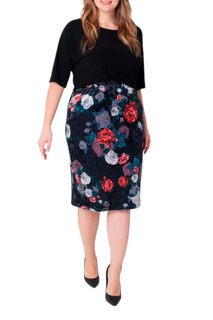 Юбка женская Sparada 04ЧЕРД14С4 черная 60