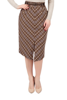 Юбка женская Grey Cat GUB00003Z(AGLAYA) коричневая 46