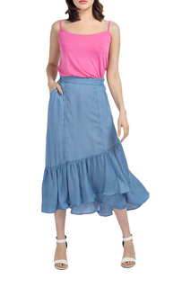 Юбка женская Helmidge 10044 синяя 56