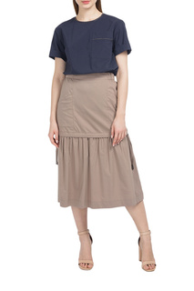 Юбка женская Helmidge 10089 бежевая 52