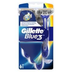 Одноразовая мужская бритва Gillette Blue3 6 шт
