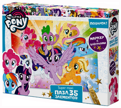 Пазл Origami my little pony 35 деталей