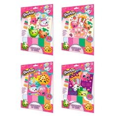 Аппликация из песка Shopkins™ "Добро пожаловать в Шопвилль" 21*30 см 02684 Чудо-творчество
