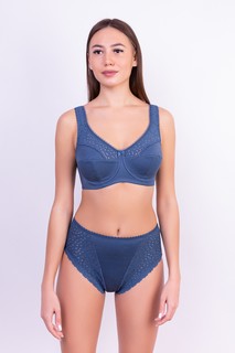 Трусы женские Lauma 1810 синие 4XL