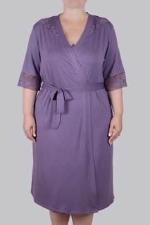 Халат женский Литвин 538 фиолетовый XXL