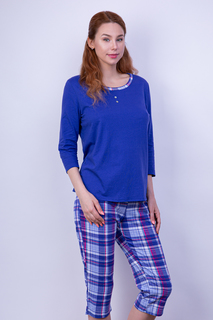 Пижама женская Литвин 527 синяя XL