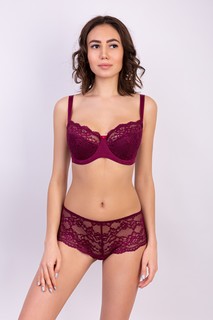 Трусы женские Lauma 72F70 бордовые XL