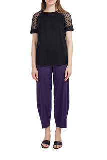 Брюки женские Helmidge 10090 фиолетовые 58