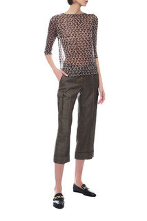 Брюки женские Barbara Bui N3681 коричневые 42