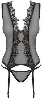 Эффектный полупрозрачный корсаж Meshlove Obsessive