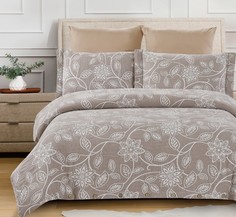 Постельное белье Cleo "Cotton Jacquard" сатин-жаккард CJ-022; Семейный 4 наволочки