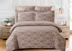 Постельное белье Cleo "Cotton Jacquard" сатин-жаккард CJ-01; Семейный 4 наволочки