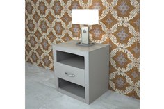 Тумба прикроватная приставная Hoff Коста 80106326 52,5x40,5x54 см, белый