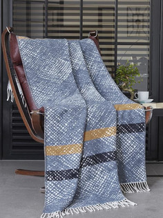 Плед хлопковый с акрилом KARNA FADERN 200х220