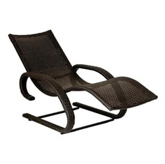 Шезлонг GreenGard Ницца ротанг 1,55 х 73 х 86 см