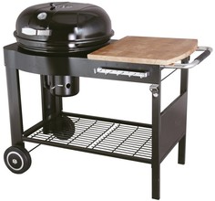 Гриль-тележка Tarrington House угольный со столом 104 x 61 x 133 см