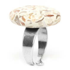 Кольцо из бижутерного сплава с культивированным жемчугом Nature Bijoux NB20.2-19-23896