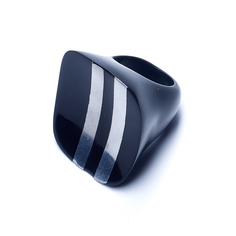 Кольцо из рога р.17.5 Moon Paris ML-20.01-047