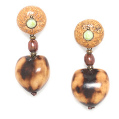 Серьги из бижутерного сплава с жемчугом Nature Bijoux NB20.1-12-74203