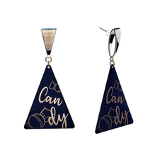 Серьги из бижутерного сплава с акрилом Moon Paris MR-1911-012