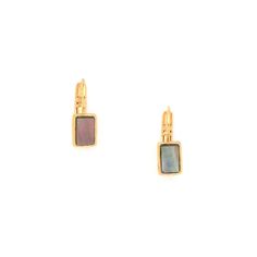 Серьги из бижутерного сплава с перламутром Nature Bijoux NB21.1-12-75316