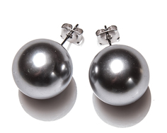 Серьги-пусеты из бижутерного сплава с пластиком Moon Paris MC-1703-019