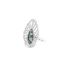 Кольцо из бижутерного сплава с перламутром Nature Bijoux NB21.1-19-24110