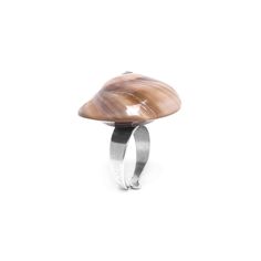 Кольцо из бижутерного сплава с перламутром Nature Bijoux NB21.1-19-24047