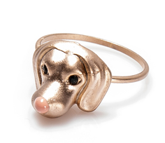 Кольцо из бижутерного сплава с эмалью р.16.5 Moon Paris HU-1612-006