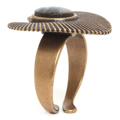 Кольцо из бижутерного сплава с гелиотисом Nature Bijoux NB20.2-19-24005