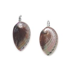 Серьги из бижутерного сплава с ракушкой Nature Bijoux NB21.1-12-75258