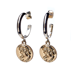 Серьги из бижутерного сплава Moon Paris MDN-1911-007