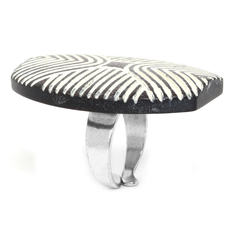 Кольцо из бижутерного сплава с деревом Nature Bijoux NB20.2-19-23866