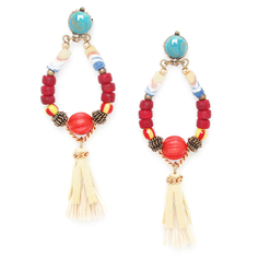 Серьги из бижутерного сплава со стеклом Nature Bijoux NB20.2-12-74963