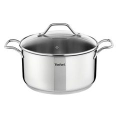 Кастрюля TEFAL Intuition A7024415, 2.7л, с крышкой, серебристый 2100102431