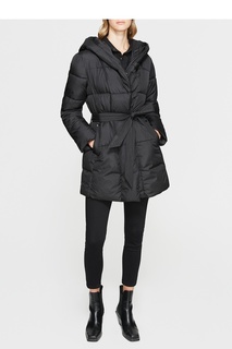 Утепленное пальто женское Mavi 110357-900 черное XL