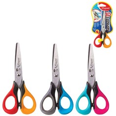 Ножницы MAPED Sensoft 130 мм, для левши, гибкие ручки цвет корпуса ассорти 693500