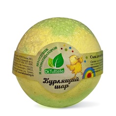 Соль для ванн Dr.Tuttelle Бурлящий шар детский Радуга, 120 г