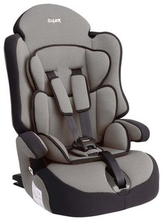 Автокресло SIGER Прайм Isofix группа 1/2/3, Серый (KRES0148)