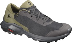 Кроссовки мужские Salomon X REVEAL GTX PHANTOM/Burnt Oliv/Bk зеленые 7.5 UK